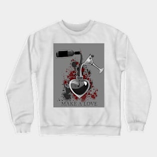 Make a Love Crewneck Sweatshirt